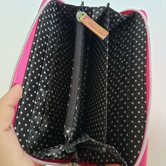 Unbranded Clutch Wallet Card Holder Long Continental Metalic Fluorescent new - Picture 7 of 7